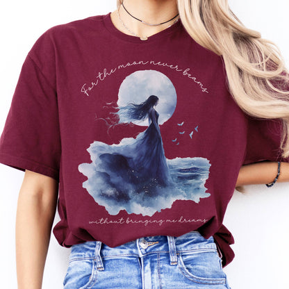 T-Shirts For The Moon Never Beams Annabel Lee Poe T-Shirt The Mystic Eden