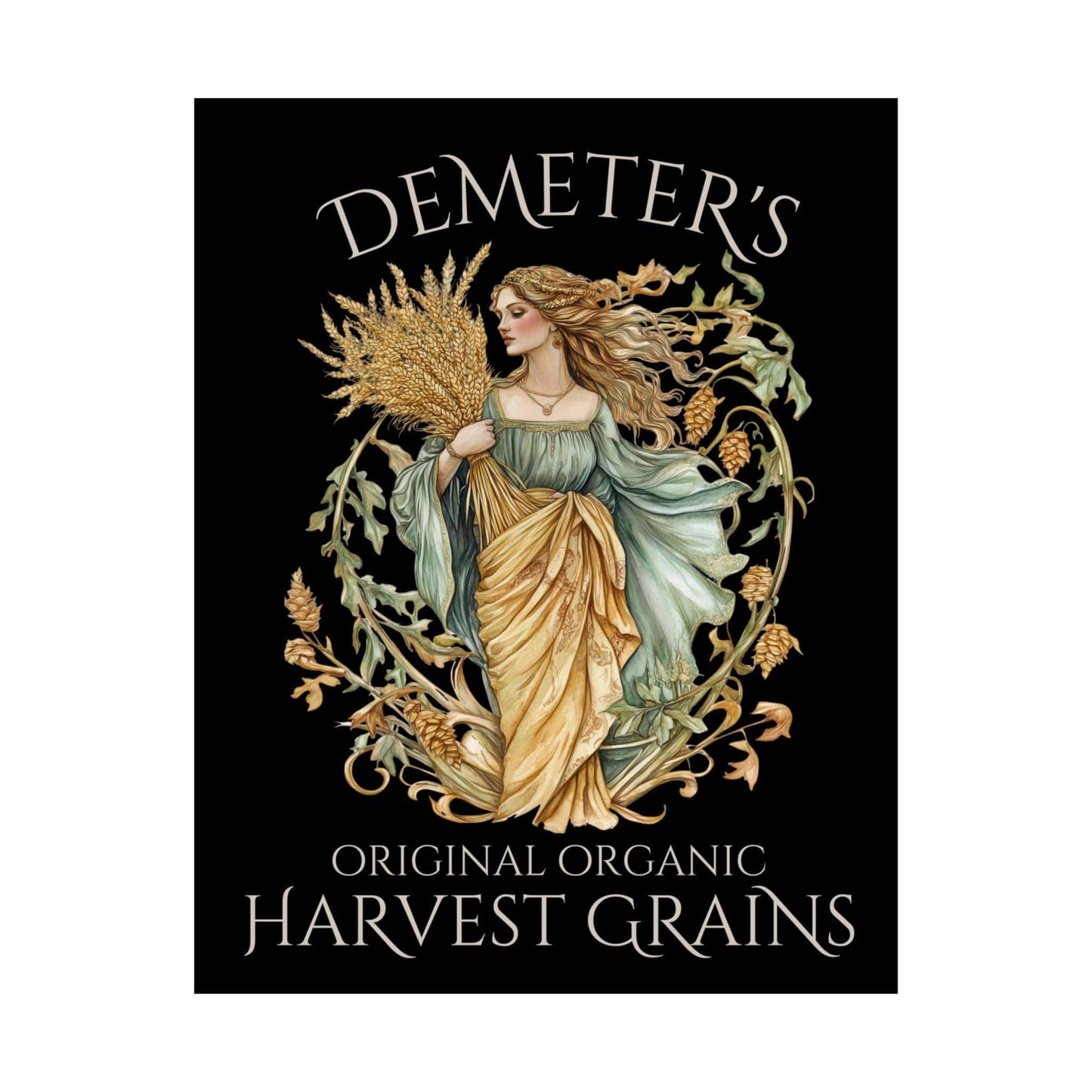 Poster 11″ x 14″ / Matte Design 105B - Art Print The Mystic Eden