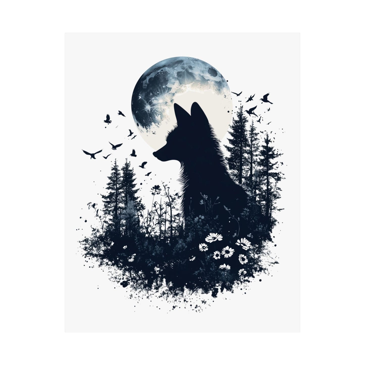 Poster 11″ x 14″ / Matte Design 132 - Art Print The Mystic Eden