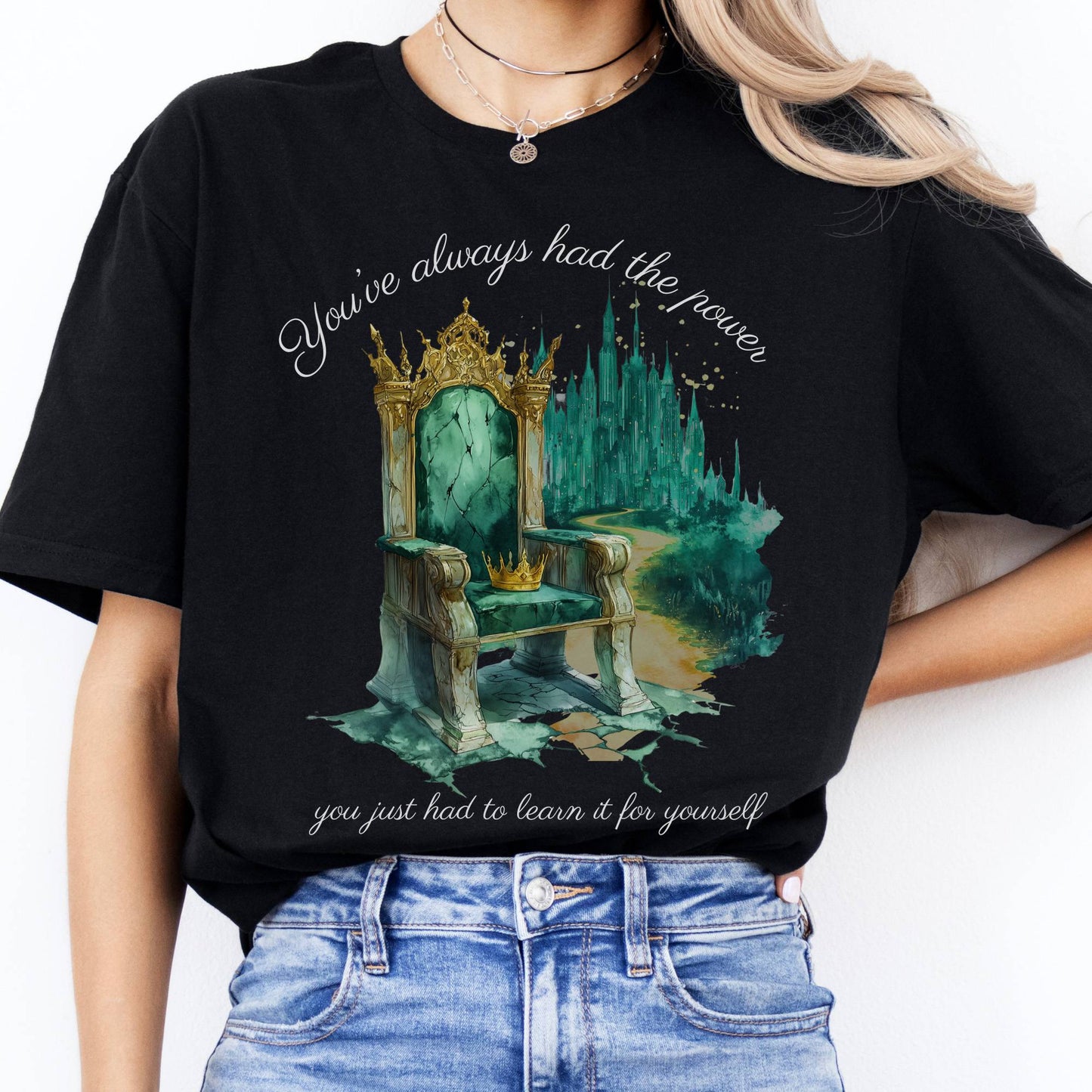 T-Shirts You've Always Had The Power Oz T-Shirt The Mystic Eden