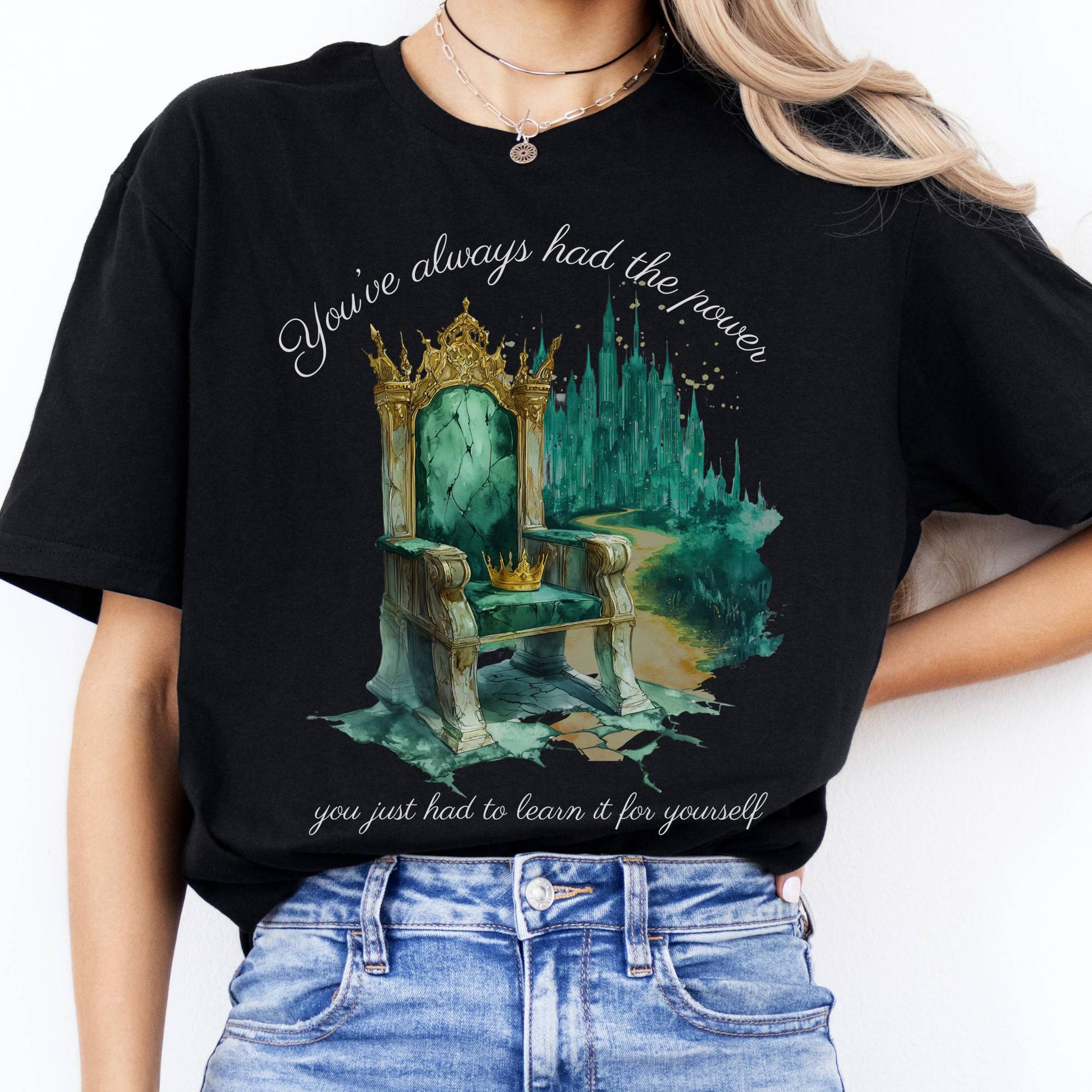 T-Shirts You've Always Had The Power Oz T-Shirt The Mystic Eden