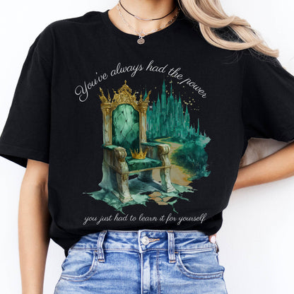 T-Shirts You've Always Had The Power Oz T-Shirt The Mystic Eden