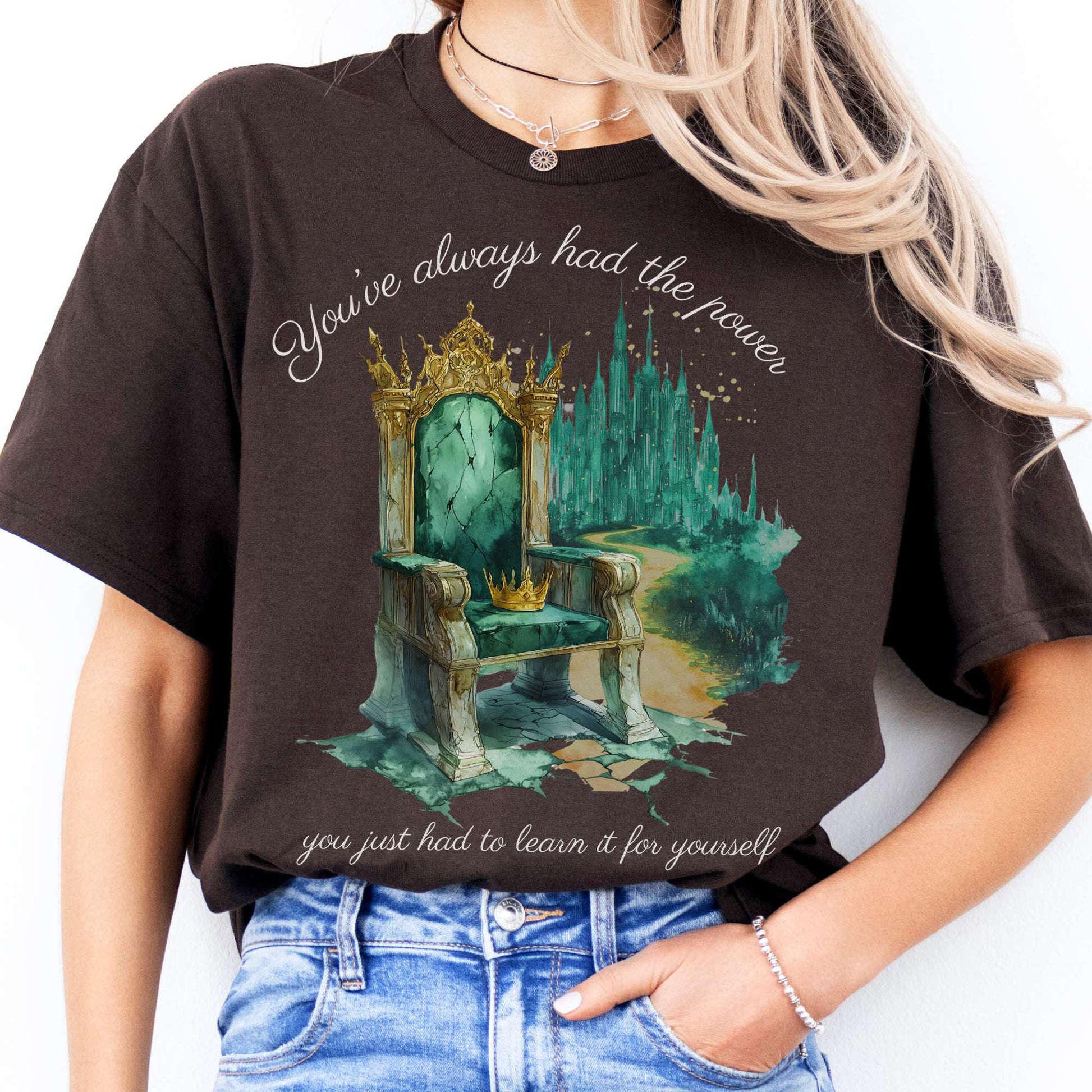 T-Shirts You've Always Had The Power Oz T-Shirt The Mystic Eden