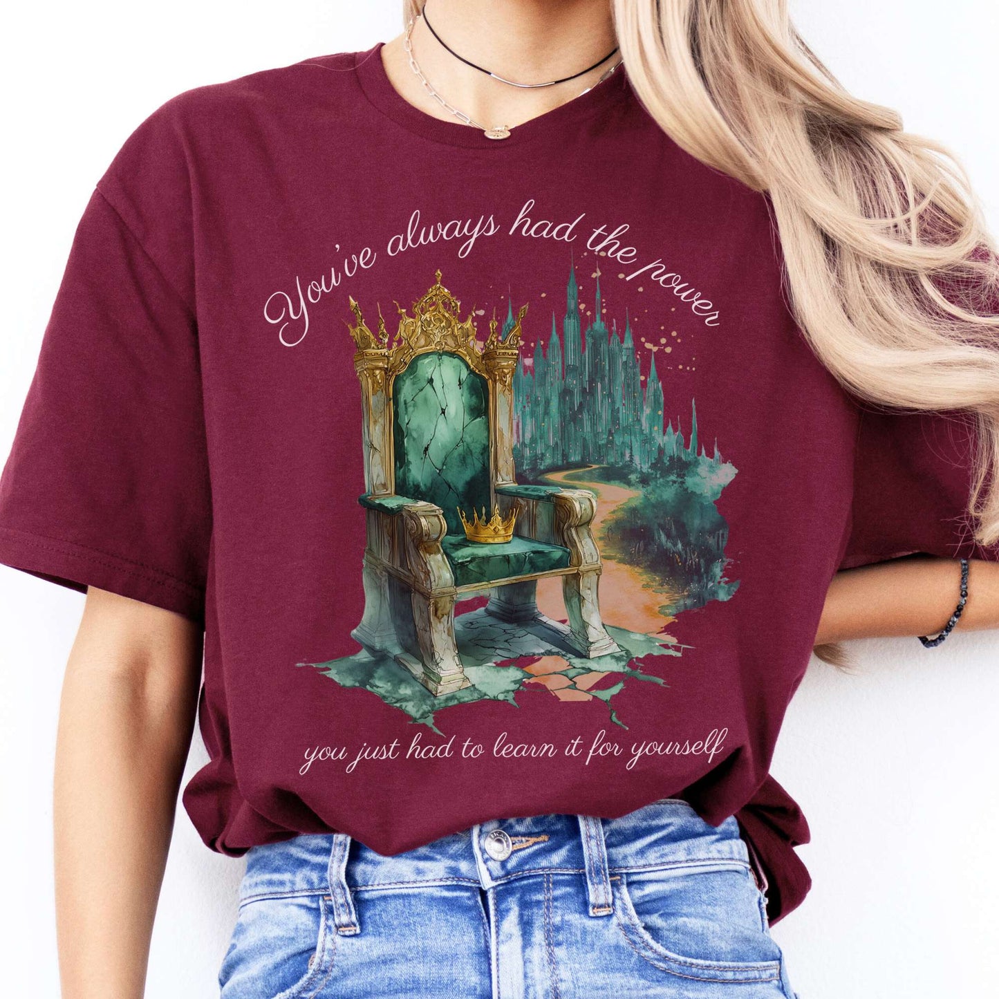 T-Shirts You've Always Had The Power Oz T-Shirt The Mystic Eden