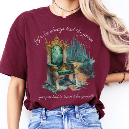 T-Shirts You've Always Had The Power Oz T-Shirt The Mystic Eden