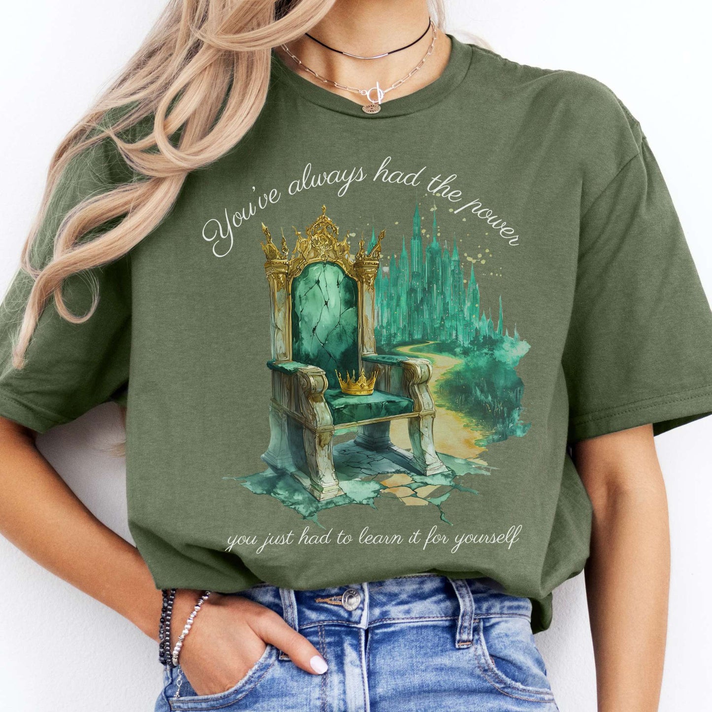 T-Shirts You've Always Had The Power Oz T-Shirt The Mystic Eden