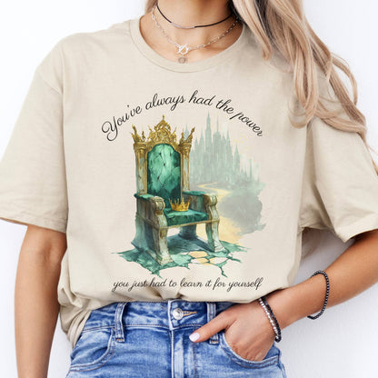 T-Shirts You've Always Had The Power Oz T-Shirt The Mystic Eden