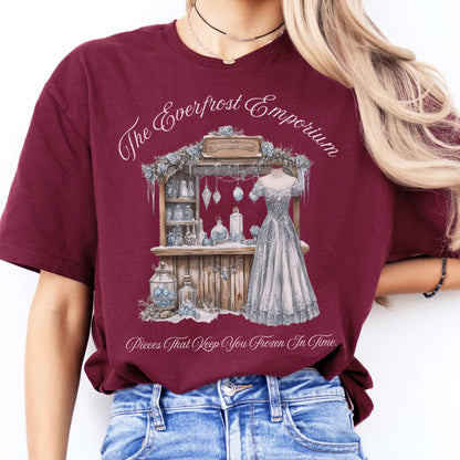 T-Shirts The Everfrost Emporium Snow Queen Fairytale T-Shirt The Mystic Eden