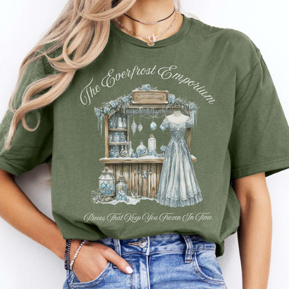 T-Shirts The Everfrost Emporium Snow Queen Fairytale T-Shirt The Mystic Eden