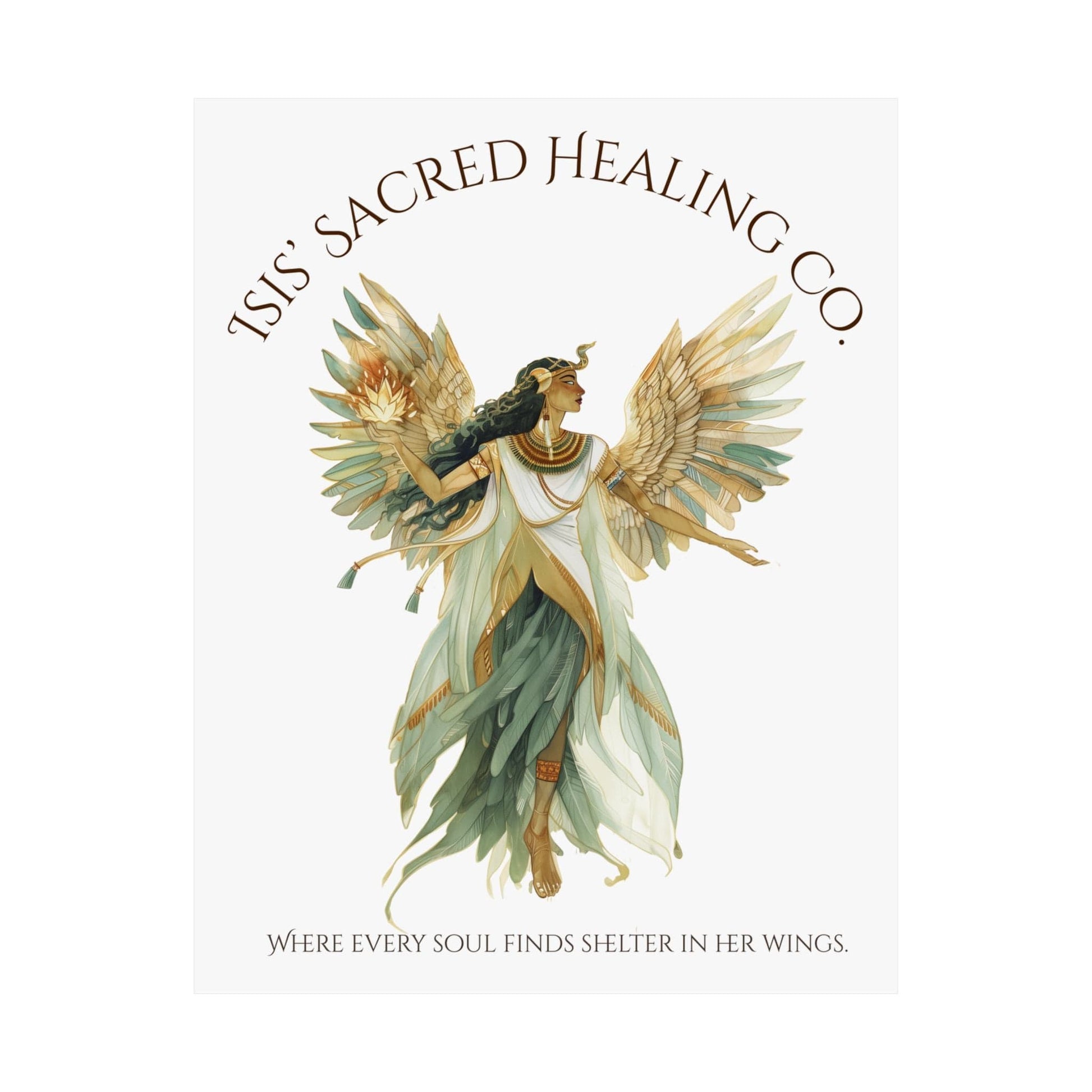 Art Prints 11″ x 14″ / Matte Design 263B - Art Print The Mystic Eden