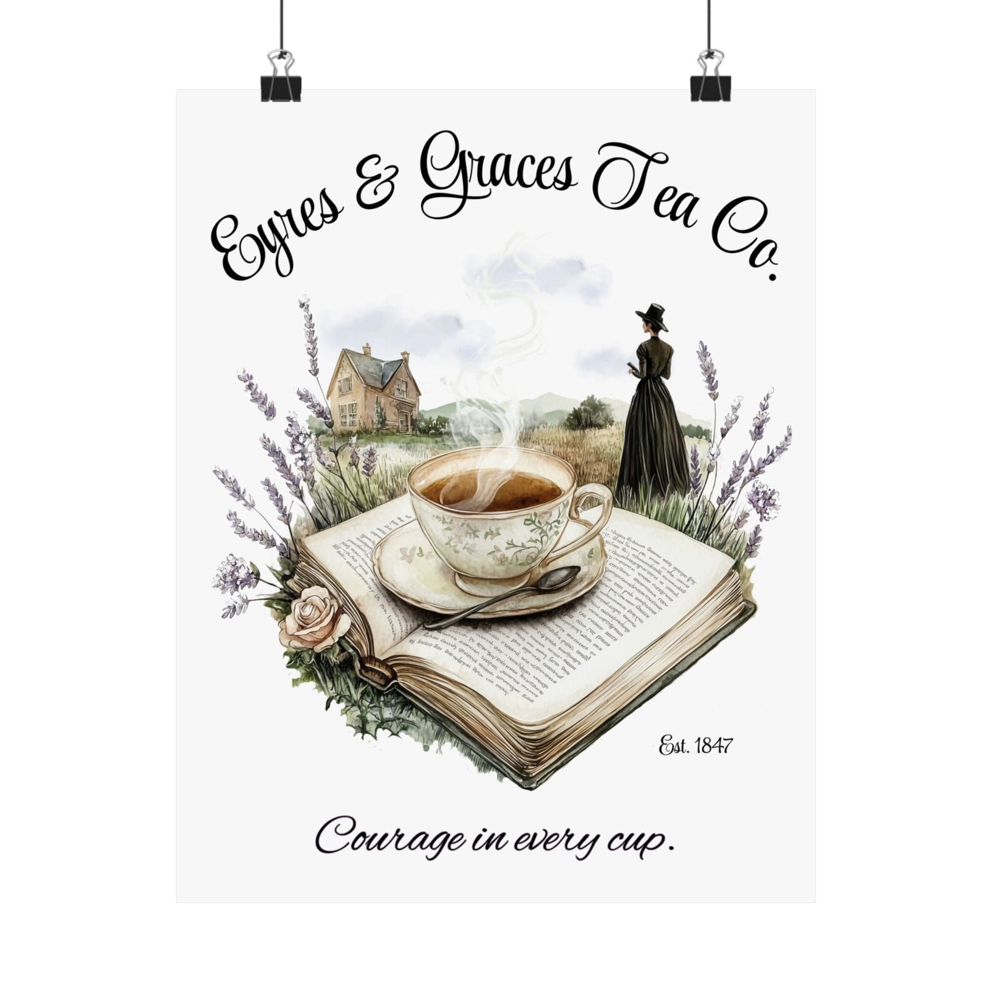 Poster 11″ x 14″ / Matte Design 116B - Art Print The Mystic Eden