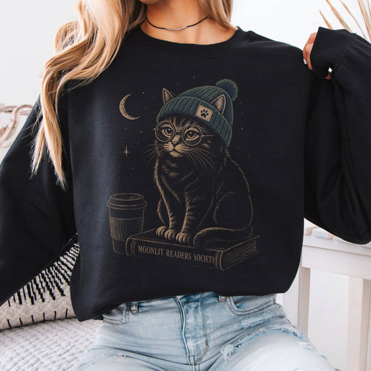 Sweatshirt Black / S Design 293 Crewneck Sweatshirt The Mystic Eden