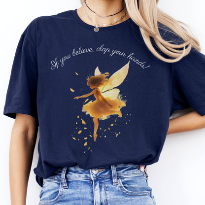 T-Shirts If You Believe Clap Your Hands Peter Pan T-Shirt The Mystic Eden