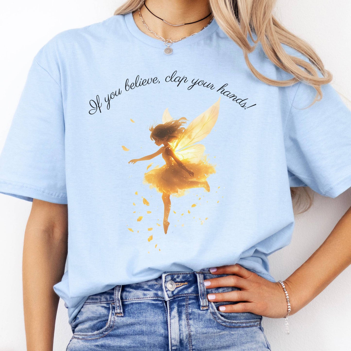 T-Shirts If You Believe Clap Your Hands Peter Pan T-Shirt The Mystic Eden