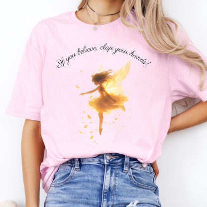 T-Shirts If You Believe Clap Your Hands Peter Pan T-Shirt The Mystic Eden