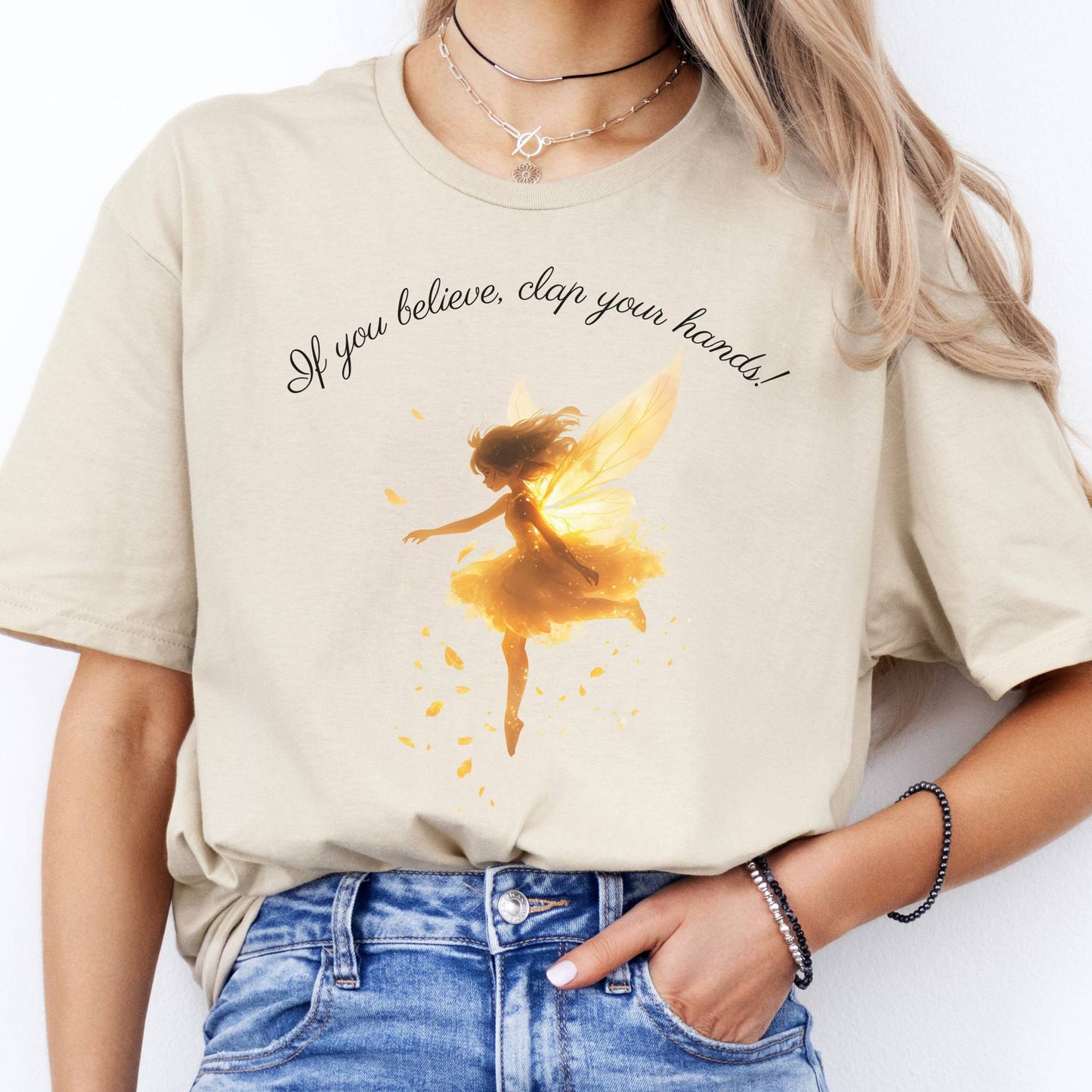 T-Shirts If You Believe Clap Your Hands Peter Pan T-Shirt The Mystic Eden
