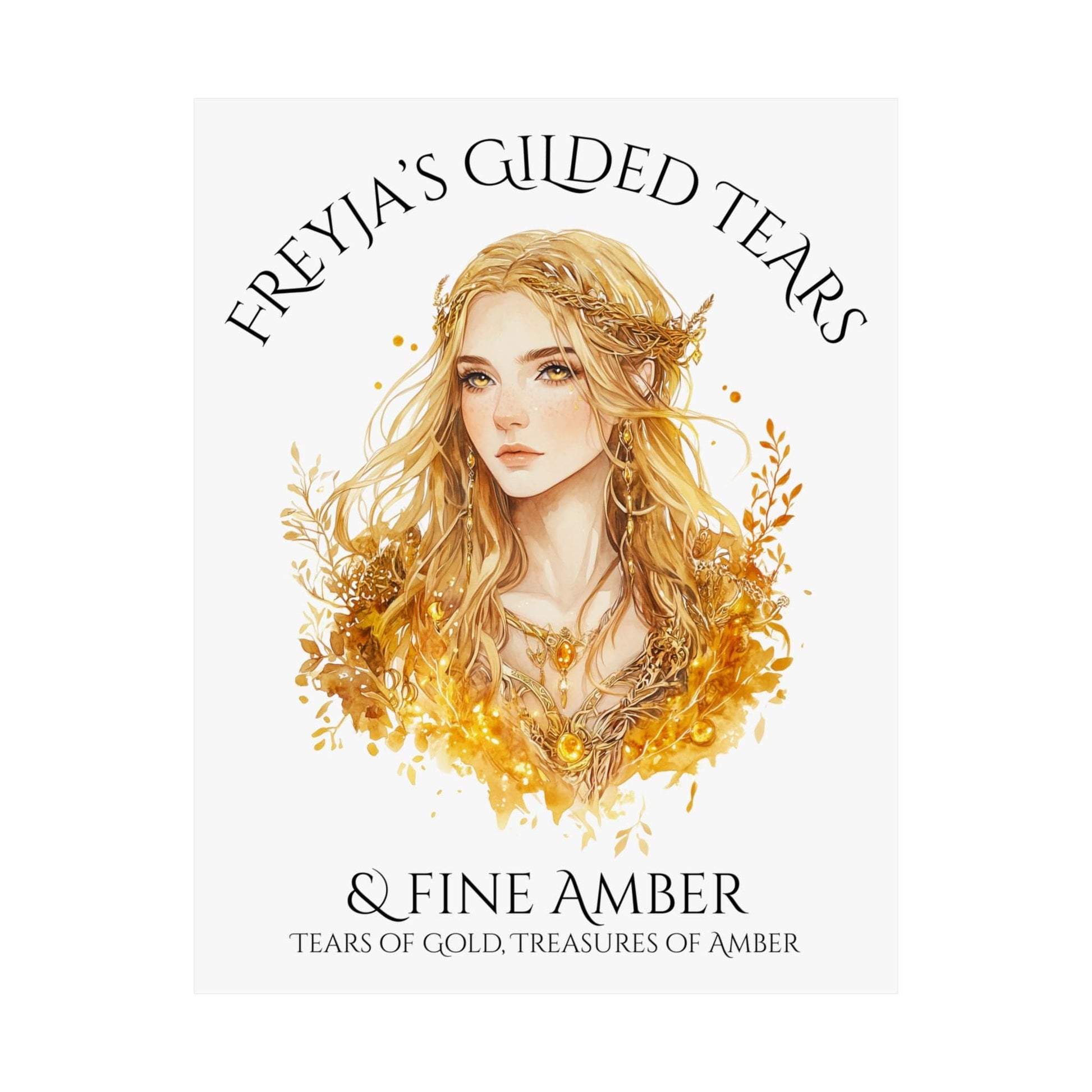 Poster 11″ x 14″ / Matte Design 161A - Art Print The Mystic Eden