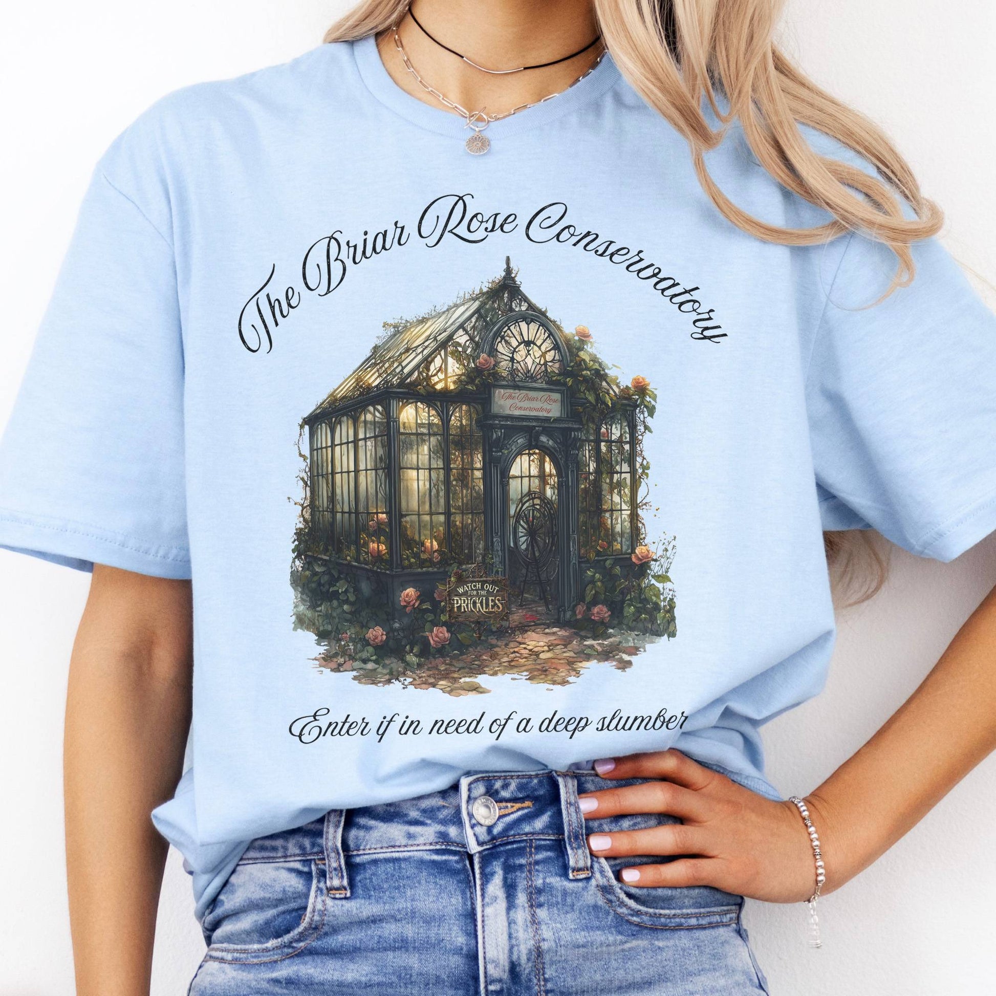T-Shirts The Briar Rose Conservatory Fairytale T-Shirt The Mystic Eden