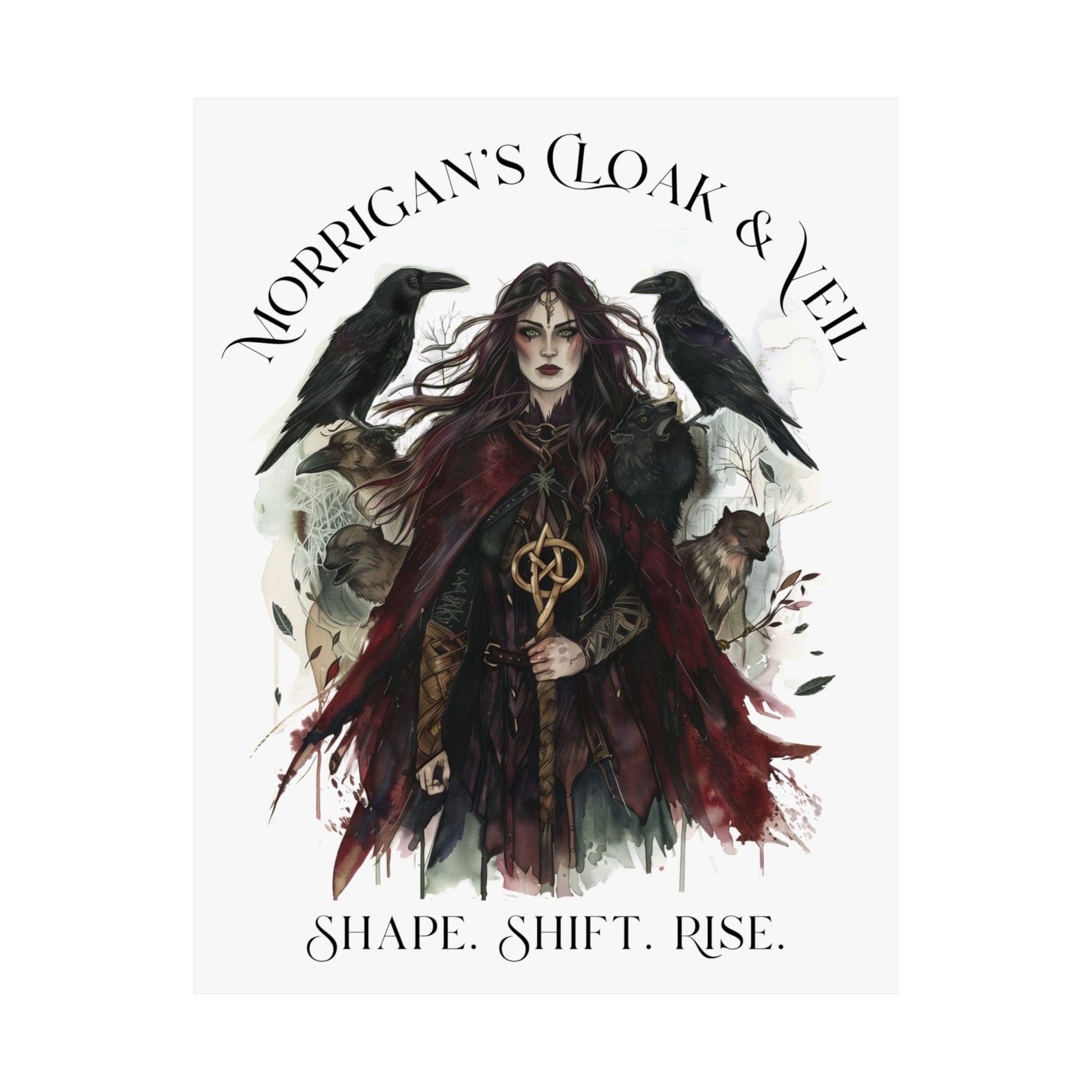 Poster 11″ x 14″ / Matte Design 212A - Art Print The Mystic Eden