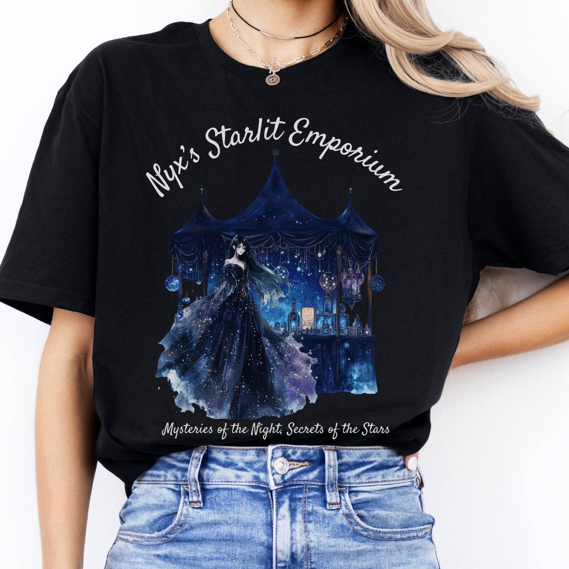 T-Shirts Nyx's Starlit Emporium Greek Goddess T-Shirt The Mystic Eden