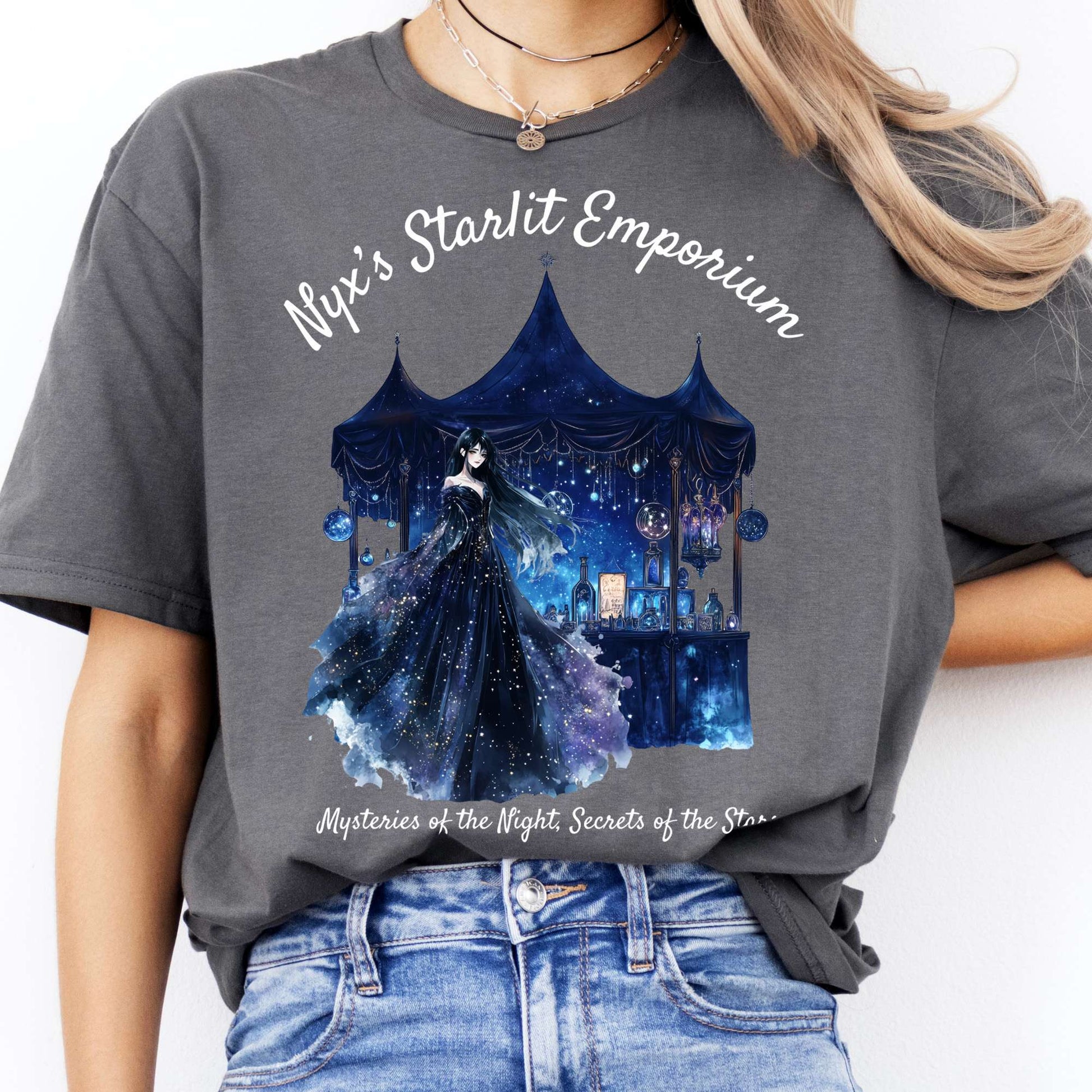 T-Shirts Nyx's Starlit Emporium Greek Goddess T-Shirt The Mystic Eden