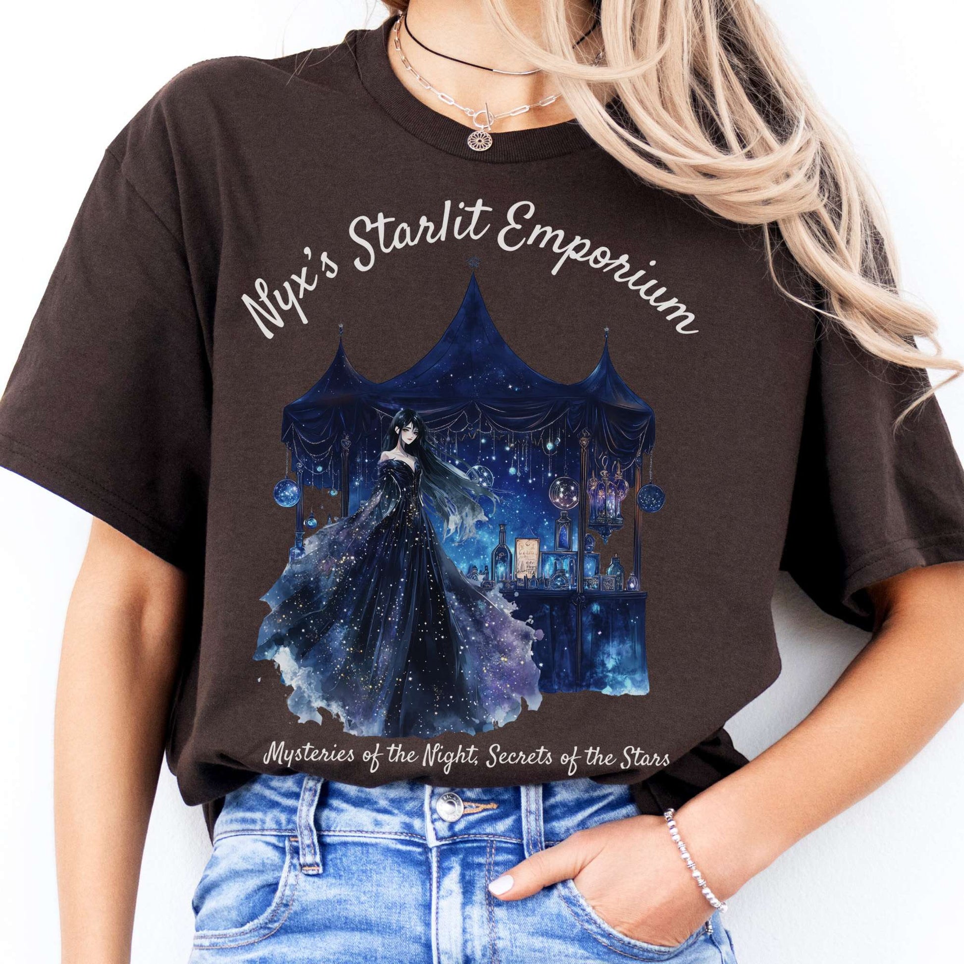 T-Shirts Nyx's Starlit Emporium Greek Goddess T-Shirt The Mystic Eden