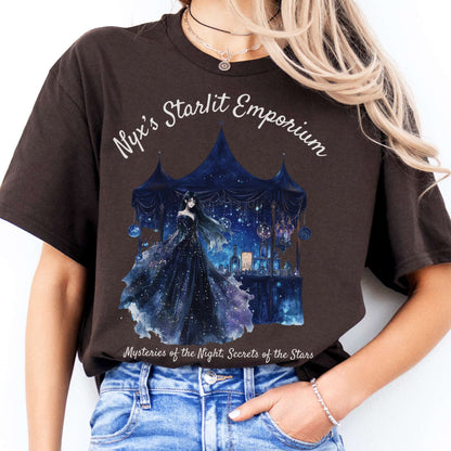 T-Shirts Nyx's Starlit Emporium Greek Goddess T-Shirt The Mystic Eden