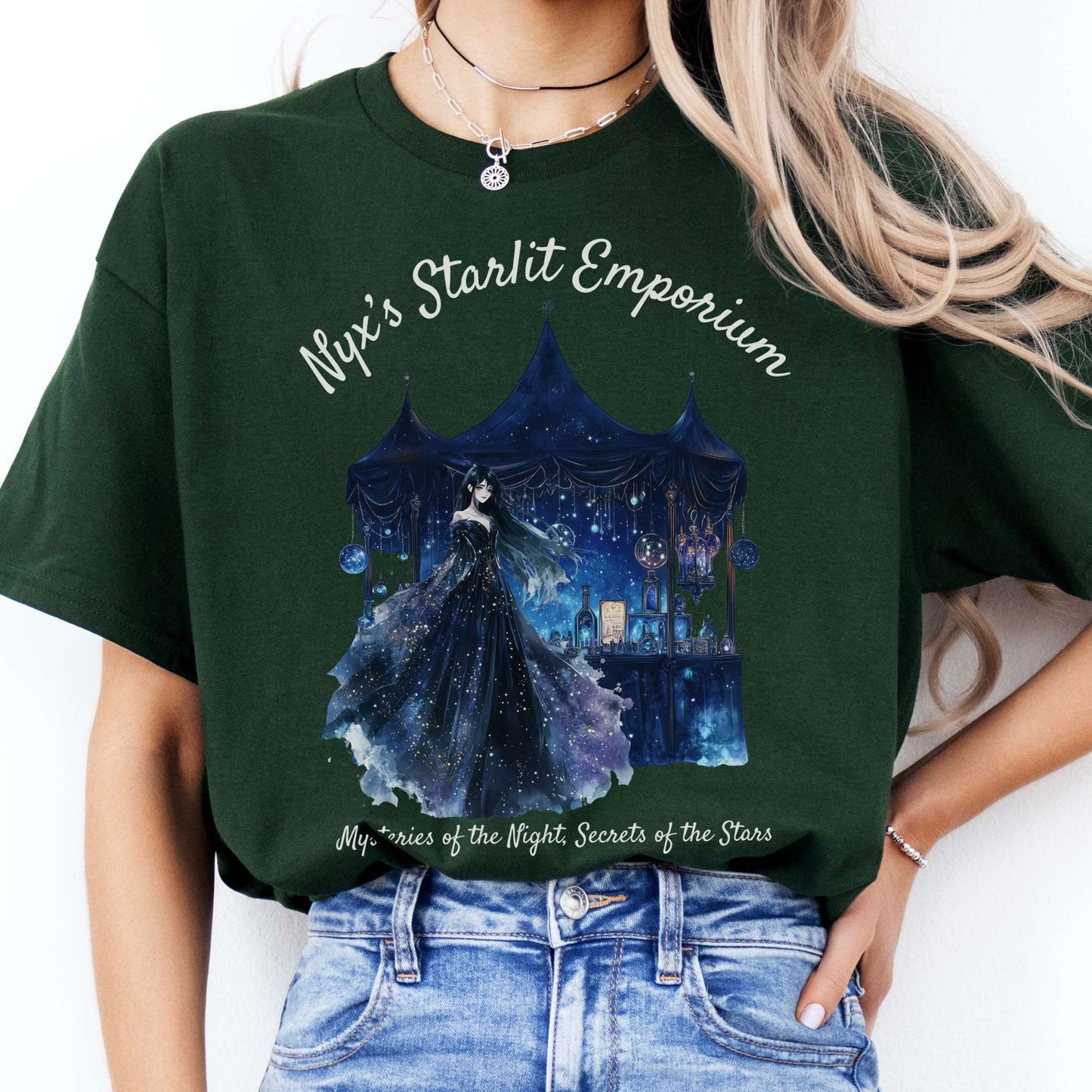 T-Shirts Nyx's Starlit Emporium Greek Goddess T-Shirt The Mystic Eden