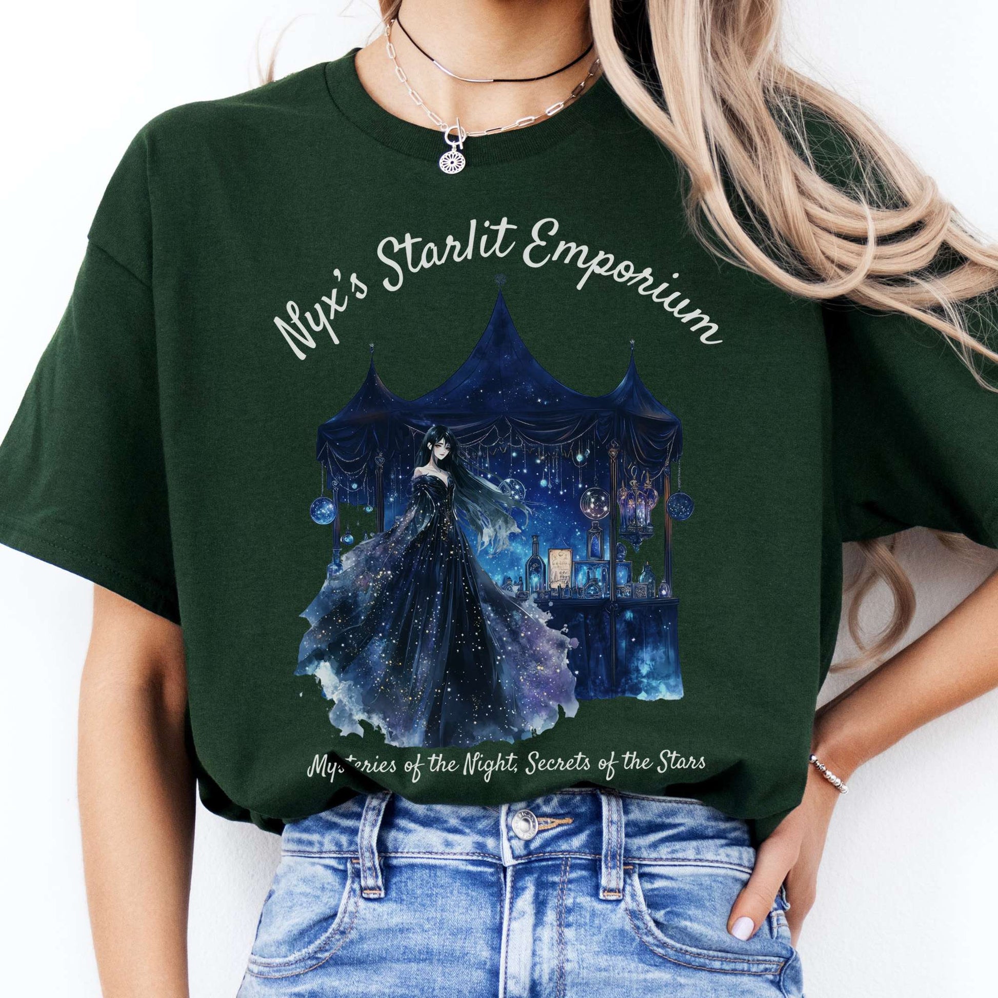 T-Shirts Nyx's Starlit Emporium Greek Goddess T-Shirt The Mystic Eden