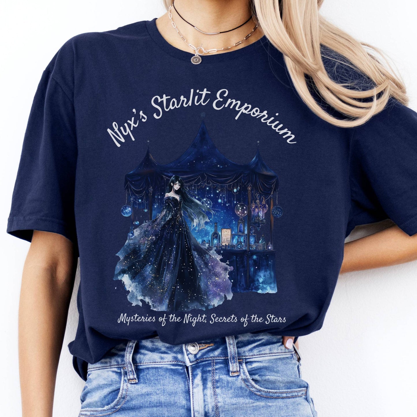 T-Shirts Nyx's Starlit Emporium Greek Goddess T-Shirt The Mystic Eden