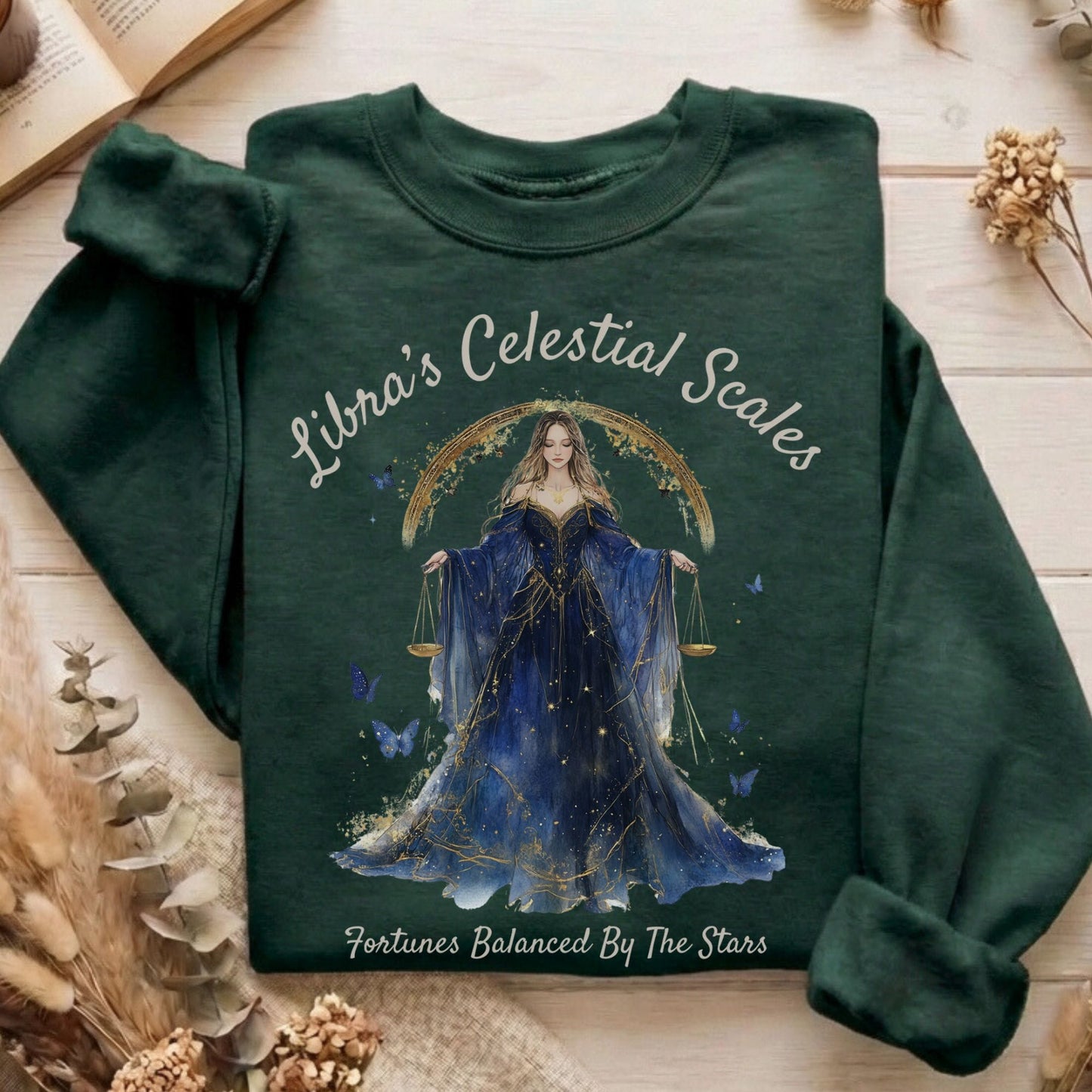 Sweatshirt Forest Green / S Design 158 Sweatshirt The Mystic Eden