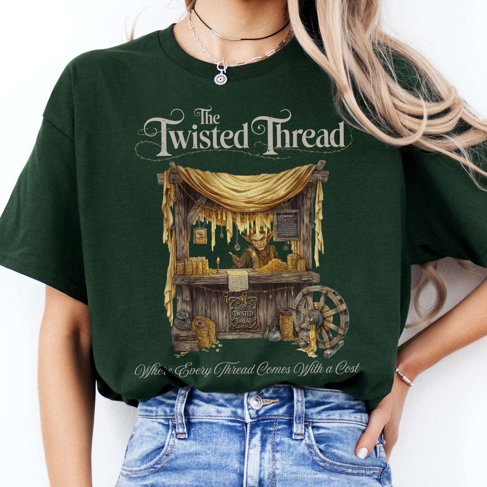 T-Shirts The Twisted Thread Rumpelstiltskin Fairytale T-Shirt The Mystic Eden