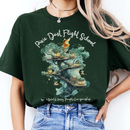 T-Shirts Pixie Dust Flight School Peter Pan T-Shirt The Mystic Eden