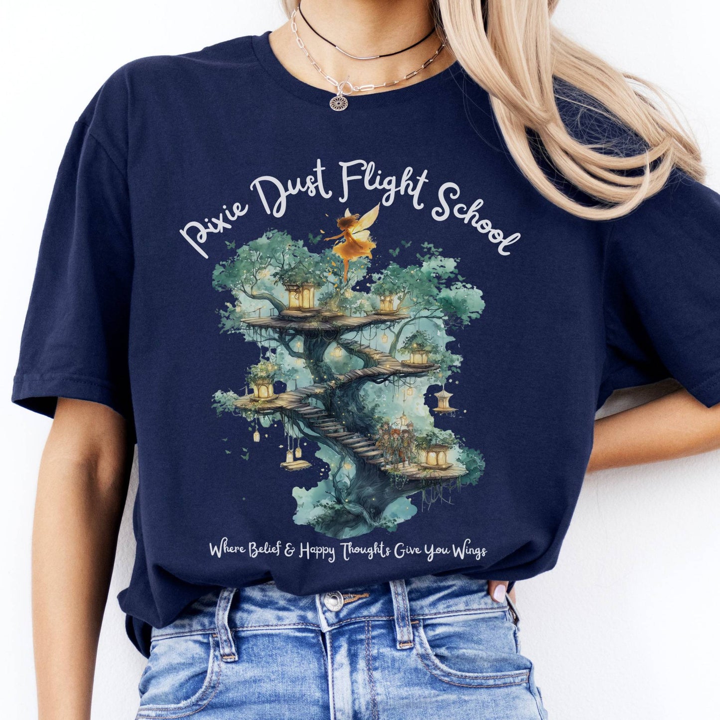 T-Shirts Pixie Dust Flight School Peter Pan T-Shirt The Mystic Eden