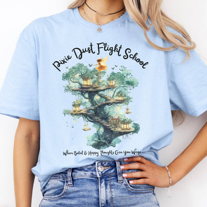 T-Shirts Pixie Dust Flight School Peter Pan T-Shirt The Mystic Eden