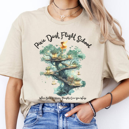 T-Shirts Pixie Dust Flight School Peter Pan T-Shirt The Mystic Eden