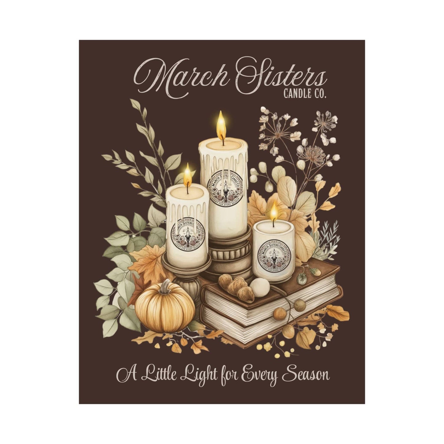 Poster 11″ x 14″ / Matte Design 118B - Art Print The Mystic Eden