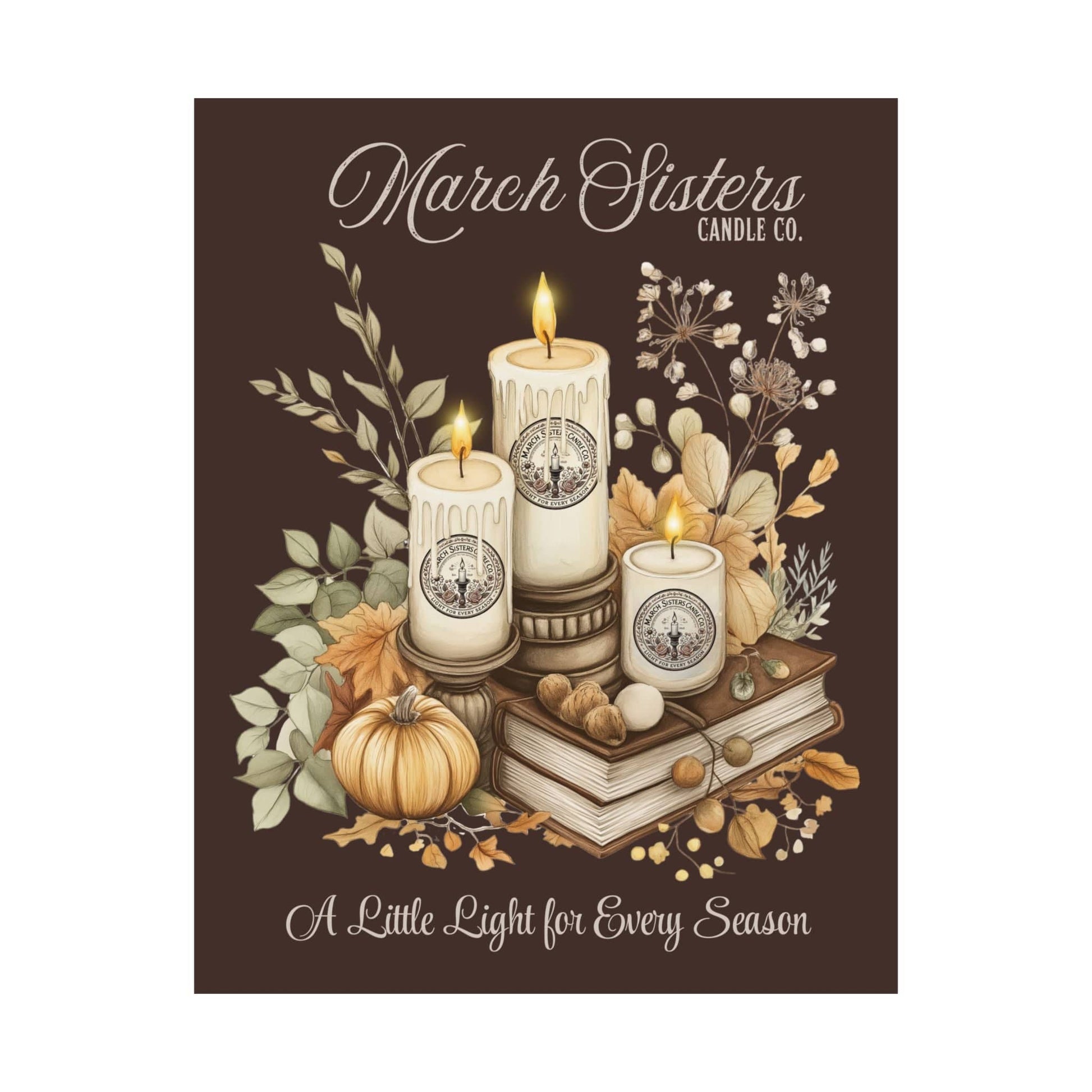 Poster 11″ x 14″ / Matte Design 118B - Art Print The Mystic Eden