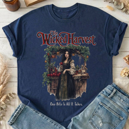 T-Shirts Navy / S The Wicked Harvest Fairytale T-Shirt The Mystic Eden