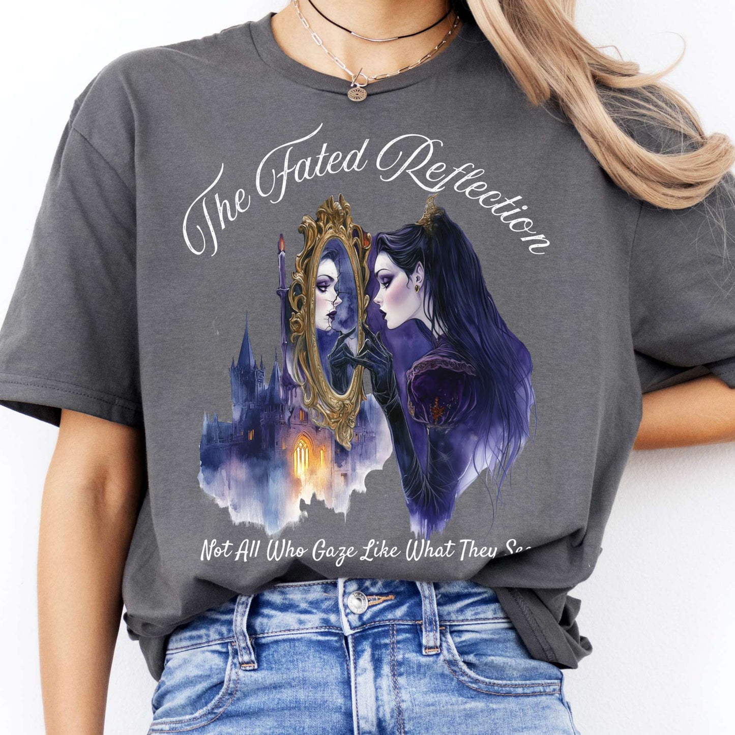 T-Shirts The Fated Reflection Evil Queen Fairytale T-Shirt The Mystic Eden