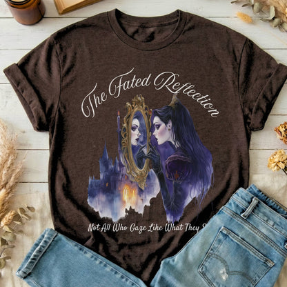 T-Shirts Dark Chocolate / S The Fated Reflection Evil Queen Fairytale T-Shirt The Mystic Eden