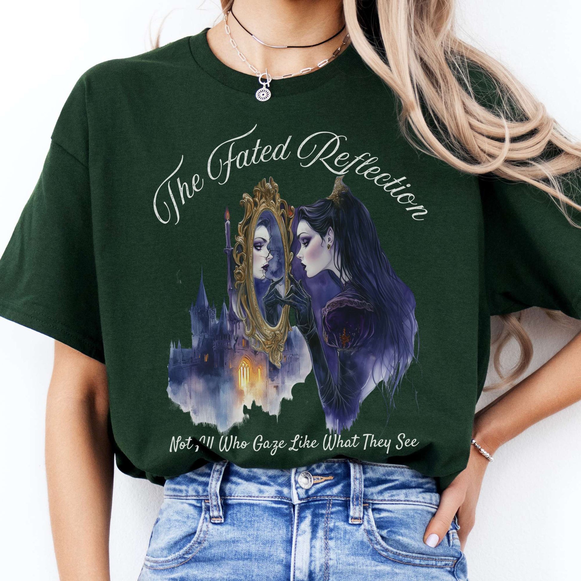 T-Shirts The Fated Reflection Evil Queen Fairytale T-Shirt The Mystic Eden