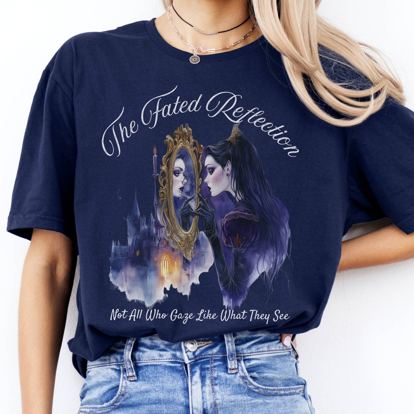 T-Shirts The Fated Reflection Evil Queen Fairytale T-Shirt The Mystic Eden