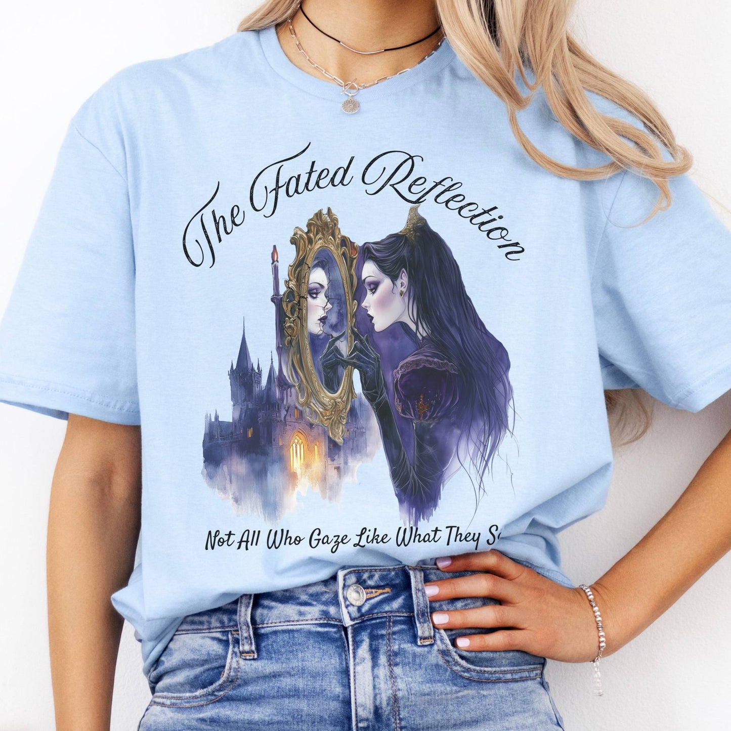 T-Shirts The Fated Reflection Evil Queen Fairytale T-Shirt The Mystic Eden
