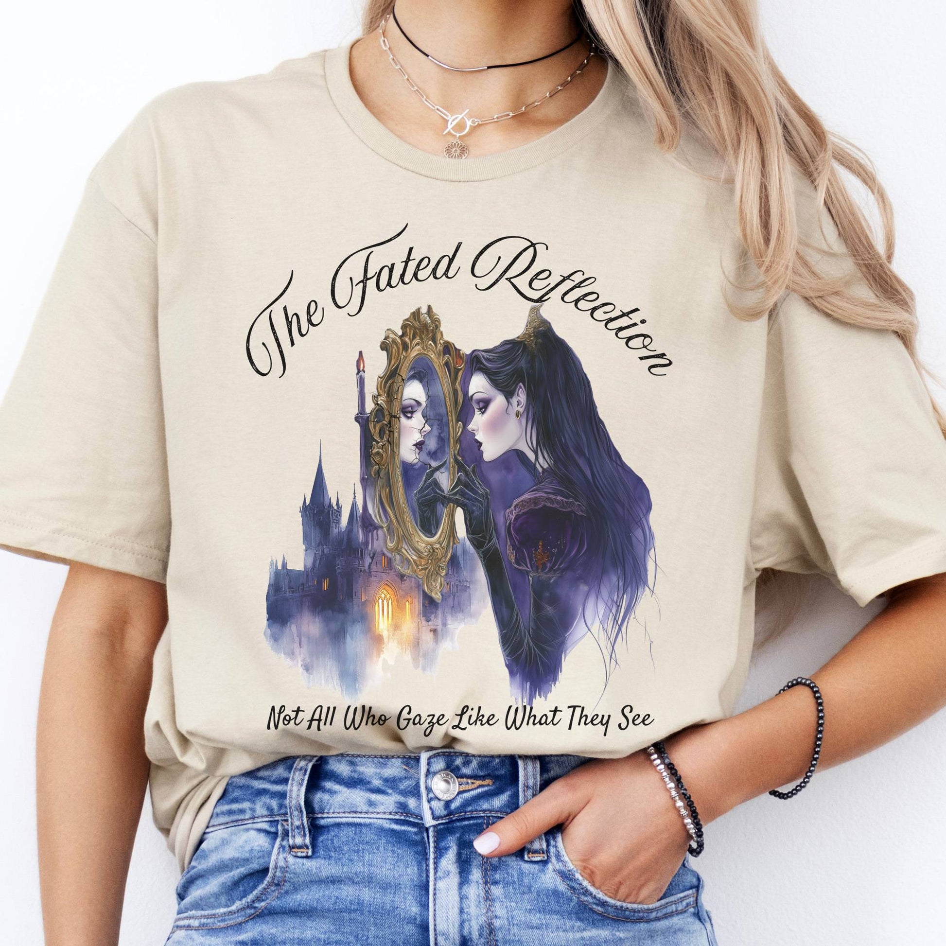 T-Shirts The Fated Reflection Evil Queen Fairytale T-Shirt The Mystic Eden