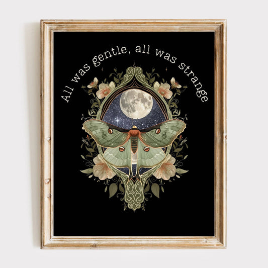 Poster 11″ x 14″ / Matte Design 267A - Art Print The Mystic Eden