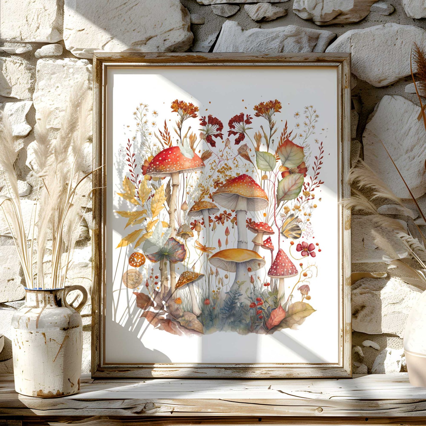 Art Prints 11″ x 14″ / Matte Design 19A - Art Print The Mystic Eden