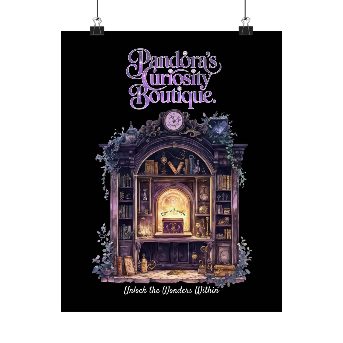 Art Prints 11″ x 14″ / Matte Design 128B - Art Print The Mystic Eden