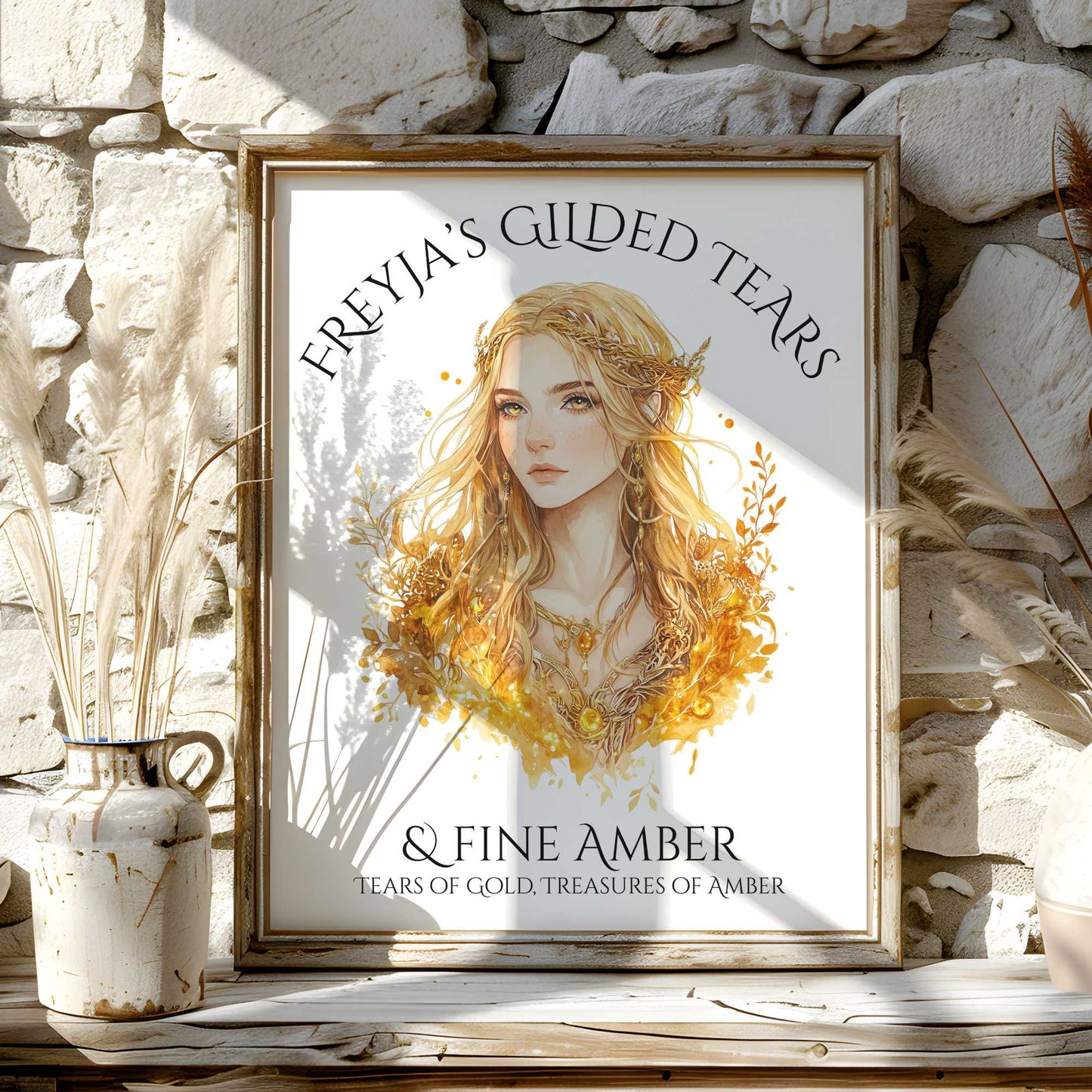 Poster 11″ x 14″ / Matte Design 161A - Art Print The Mystic Eden