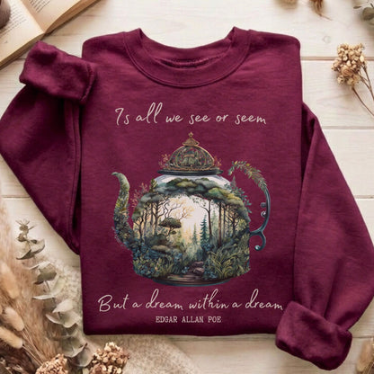 Sweatshirt Maroon / S Design 35 Sweatshirt The Mystic Eden